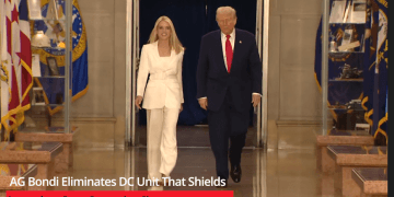 AG Bondi Eliminates DC Unit That Shields Lawmakers From Corruption Charges